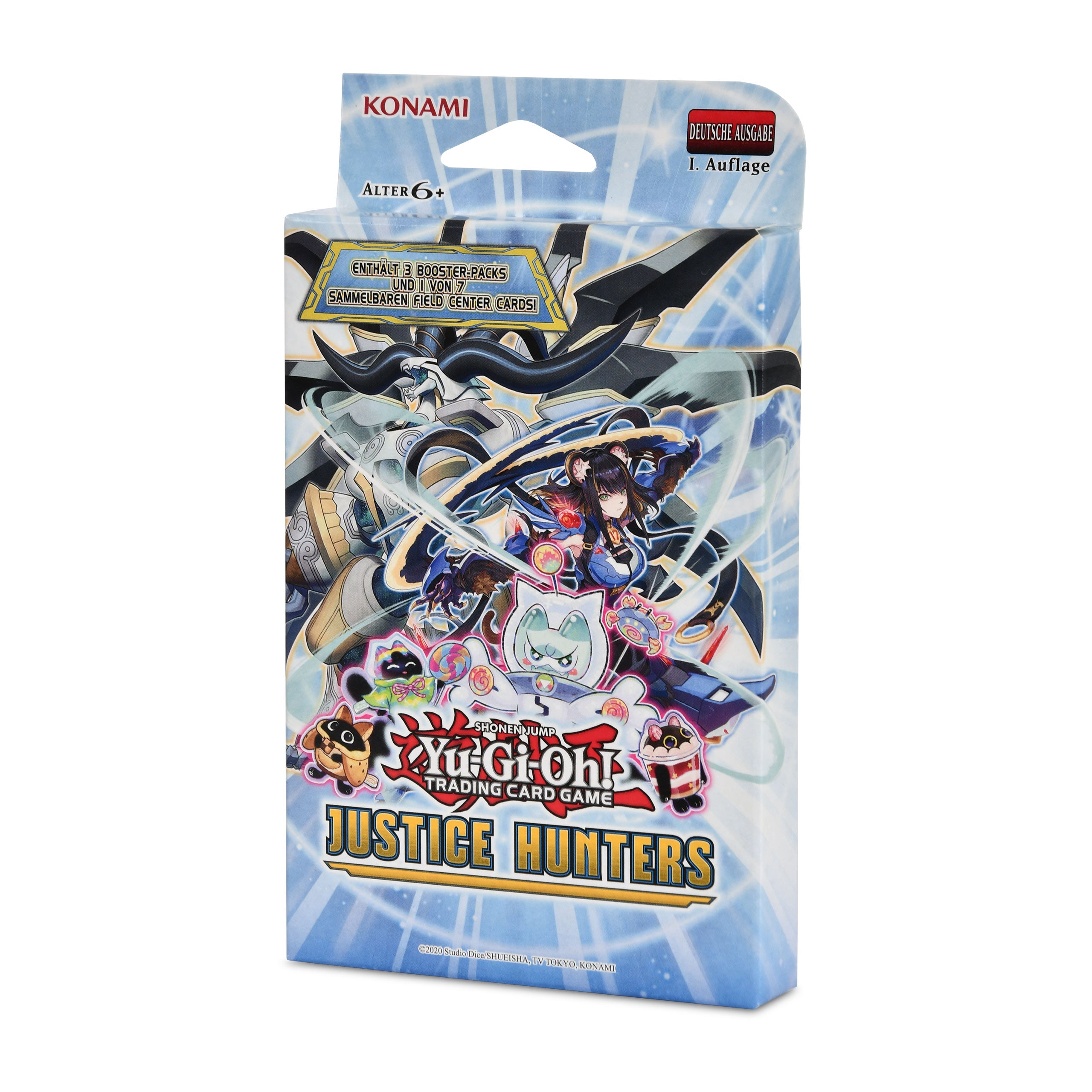 Produktbild Yu-Gi-Oh! - Justice Hunters Tuckbox deutsche Version