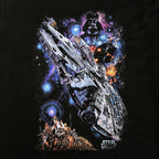 Produktbild Star Wars - Galaxy Ship Poster T-Shirt schwarz