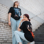 Produktbild Star Wars - Galaxy Ship Poster T-Shirt schwarz