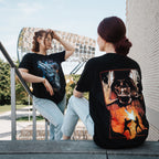 Produktbild Star Wars - Galaxy Ship Poster T-Shirt schwarz
