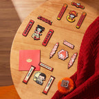 Produktbild Wealthy Snake's New Year Celebration Series POP MART Mystery Magnet