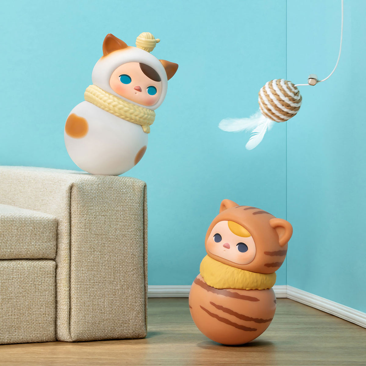 Produktbild Pucky - Roly-Poly Kitty Series POP MART Mystery Figur