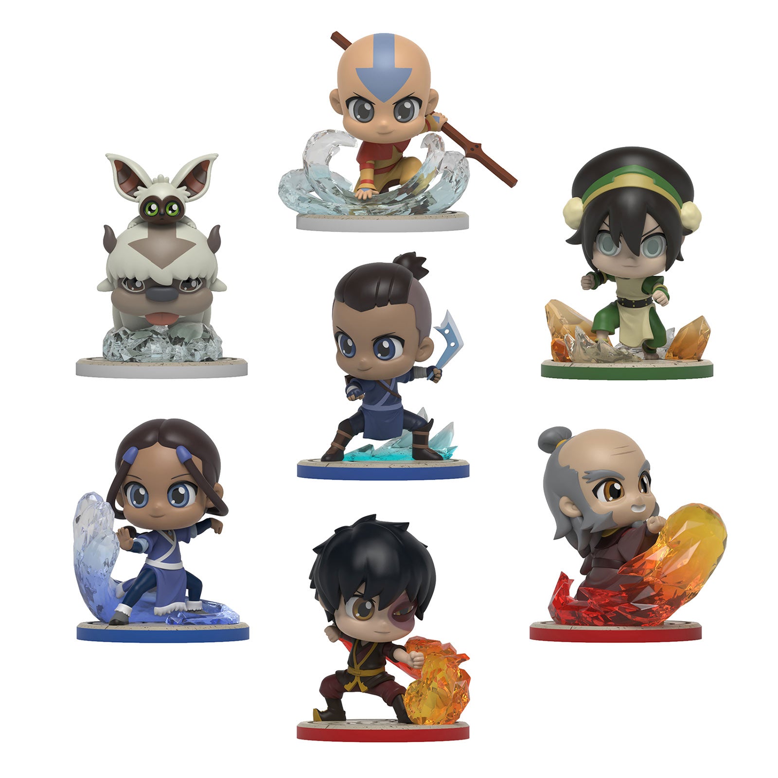 Produktbild Avatar The Last Airbender - Kwistal Fwenz x Avatar Serie 1 POP MART Mystery Figur