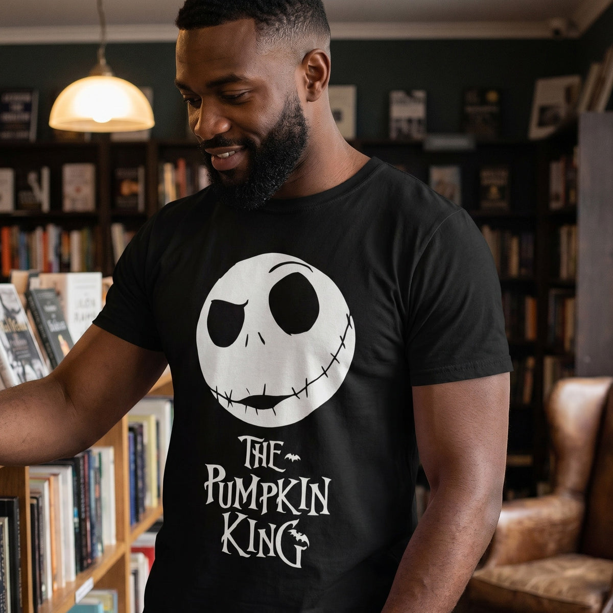 Produktbild Nightmare Before Christmas - The Pumpkin King T-Shirt schwarz