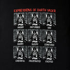 Produktbild Star Wars - Vader Expressions T-Shirt schwarz