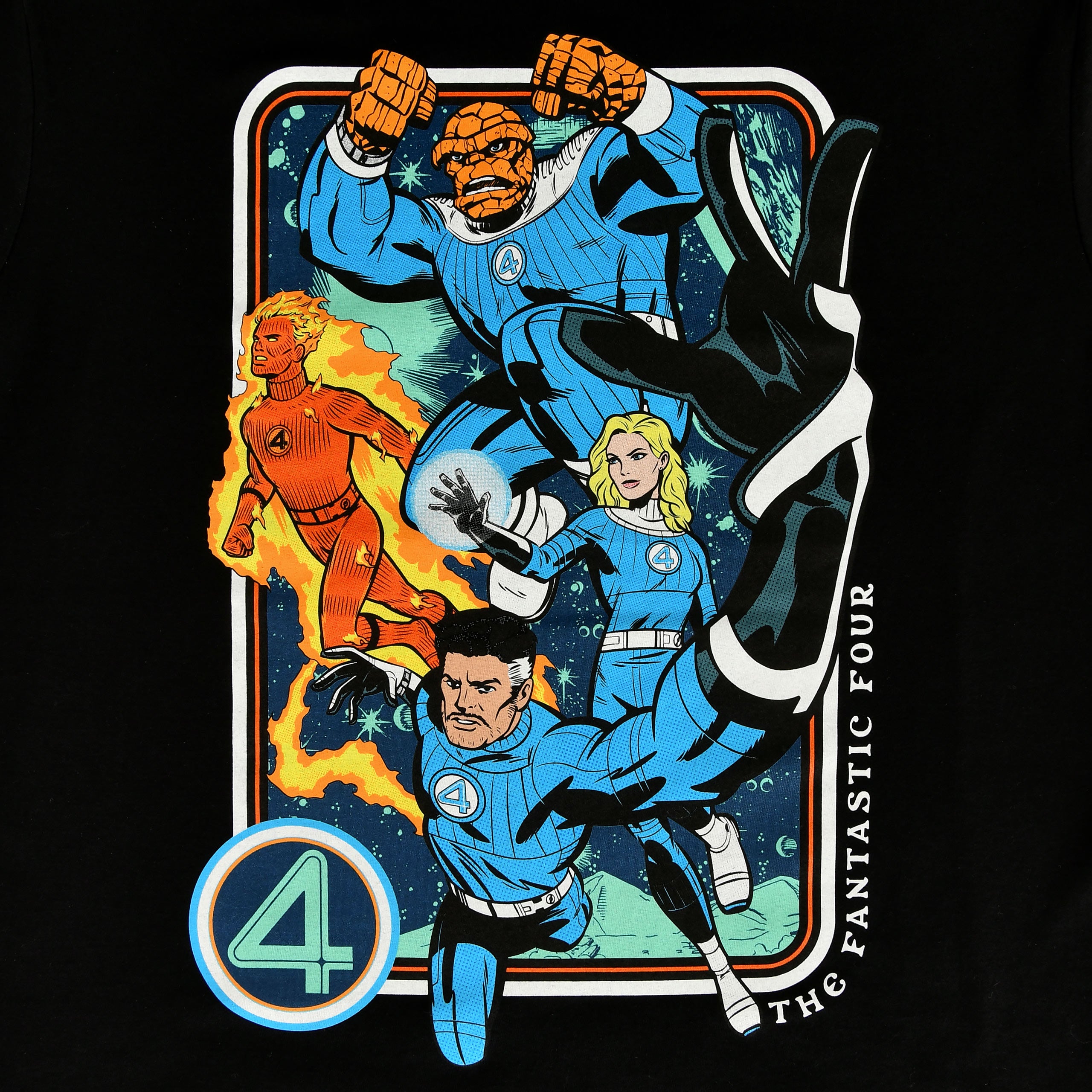 Produktbild Fantastic Four - Characters T-Shirt schwarz