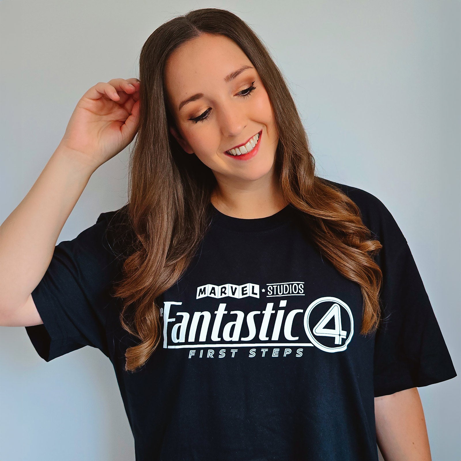 Produktbild Fantastic Four - Logo T-Shirt schwarz