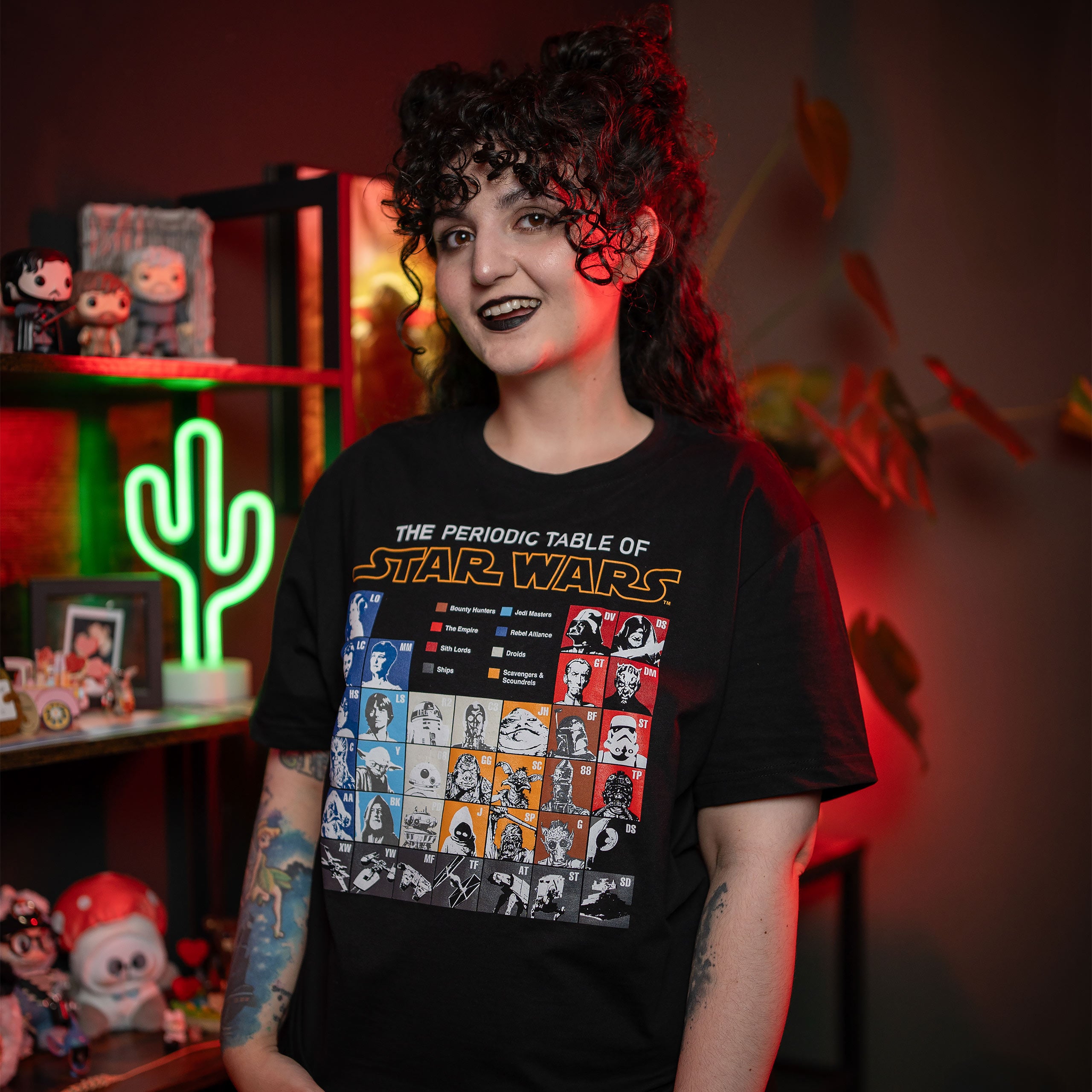 Produktbild Star Wars - Periodensystem T-Shirt schwarz