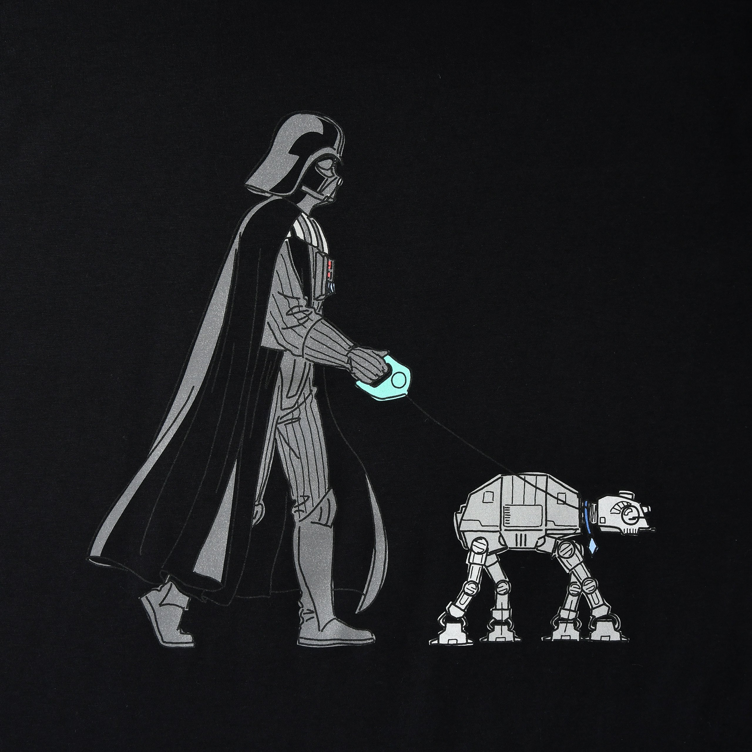 Produktbild Star Wars - Darth Vader Dog Walker T-Shirt schwarz