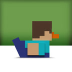 Produktbild Minecraft - Steve Mini TUBBZ Deko Ente