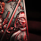 Produktbild Star Wars - Luke und Darth Vader Metallbarren Replik limitiert