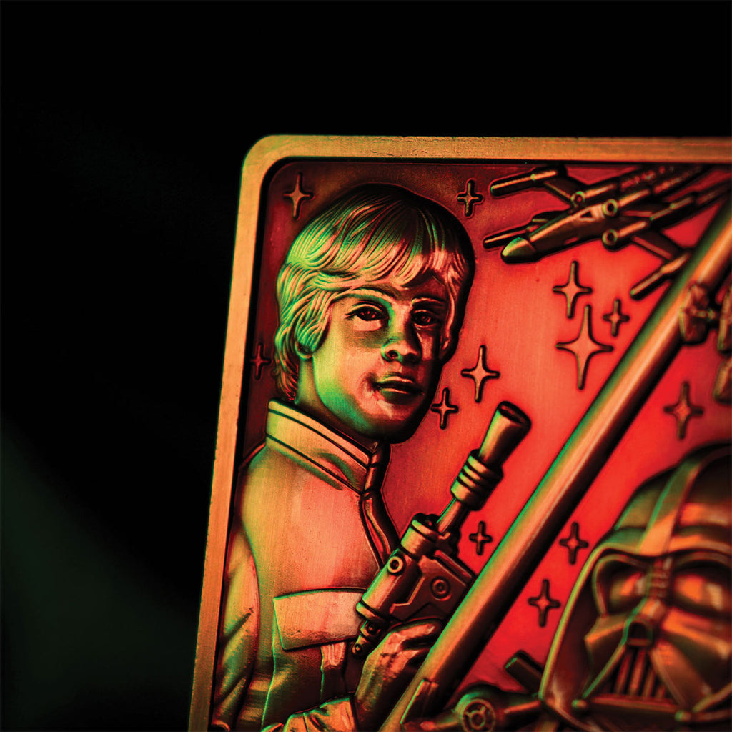 Produktbild Star Wars - Luke und Darth Vader Metallbarren Replik limitiert