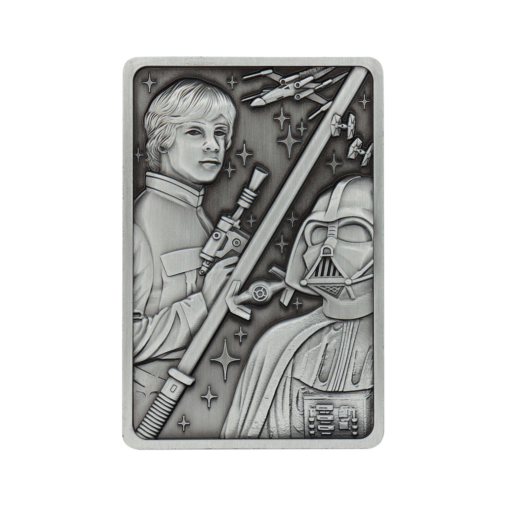 Produktbild Star Wars - Luke und Darth Vader Metallbarren Replik limitiert