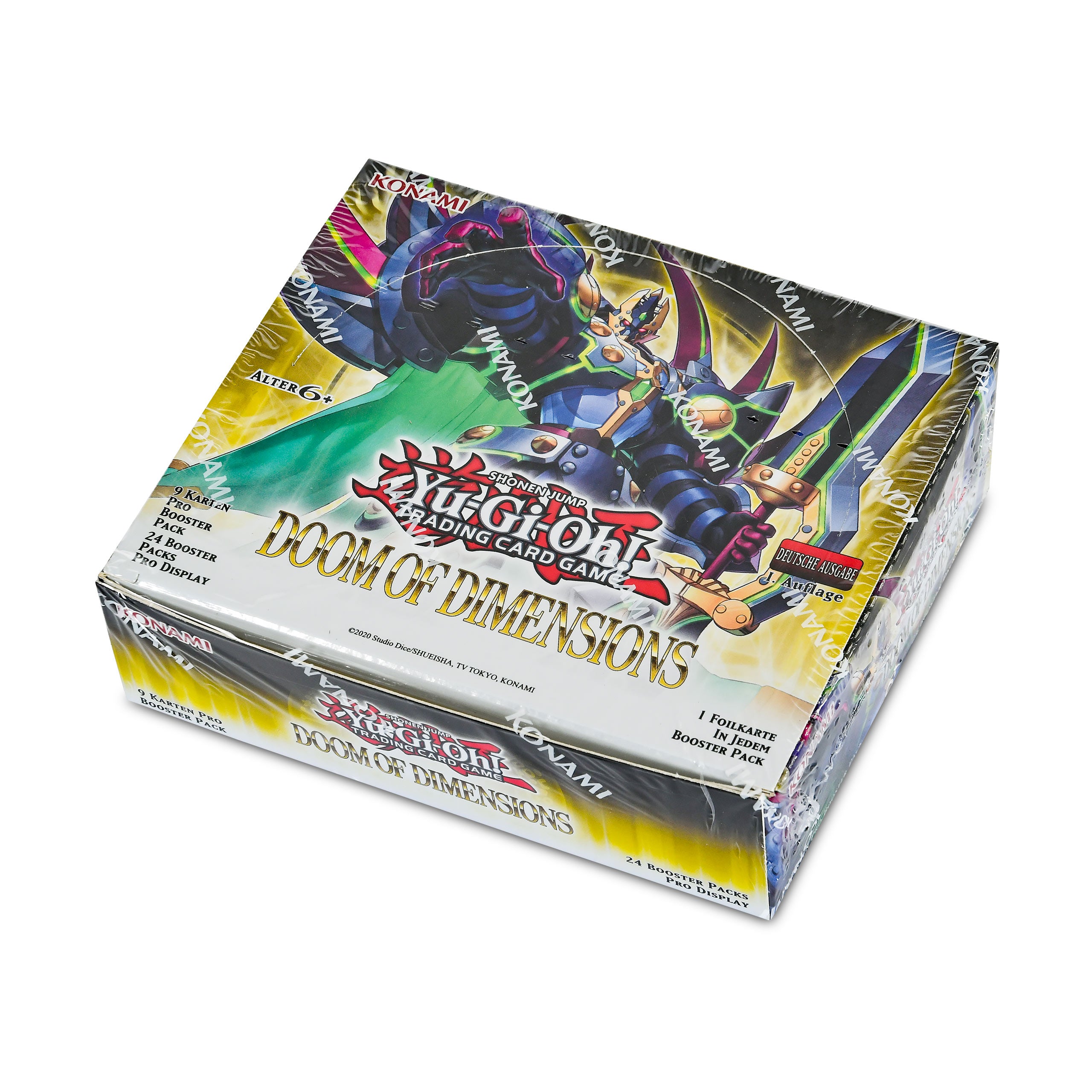 Produktbild Yu-Gi-Oh! - Doom of Dimensions Sammelkarten Booster Display deutsche Version