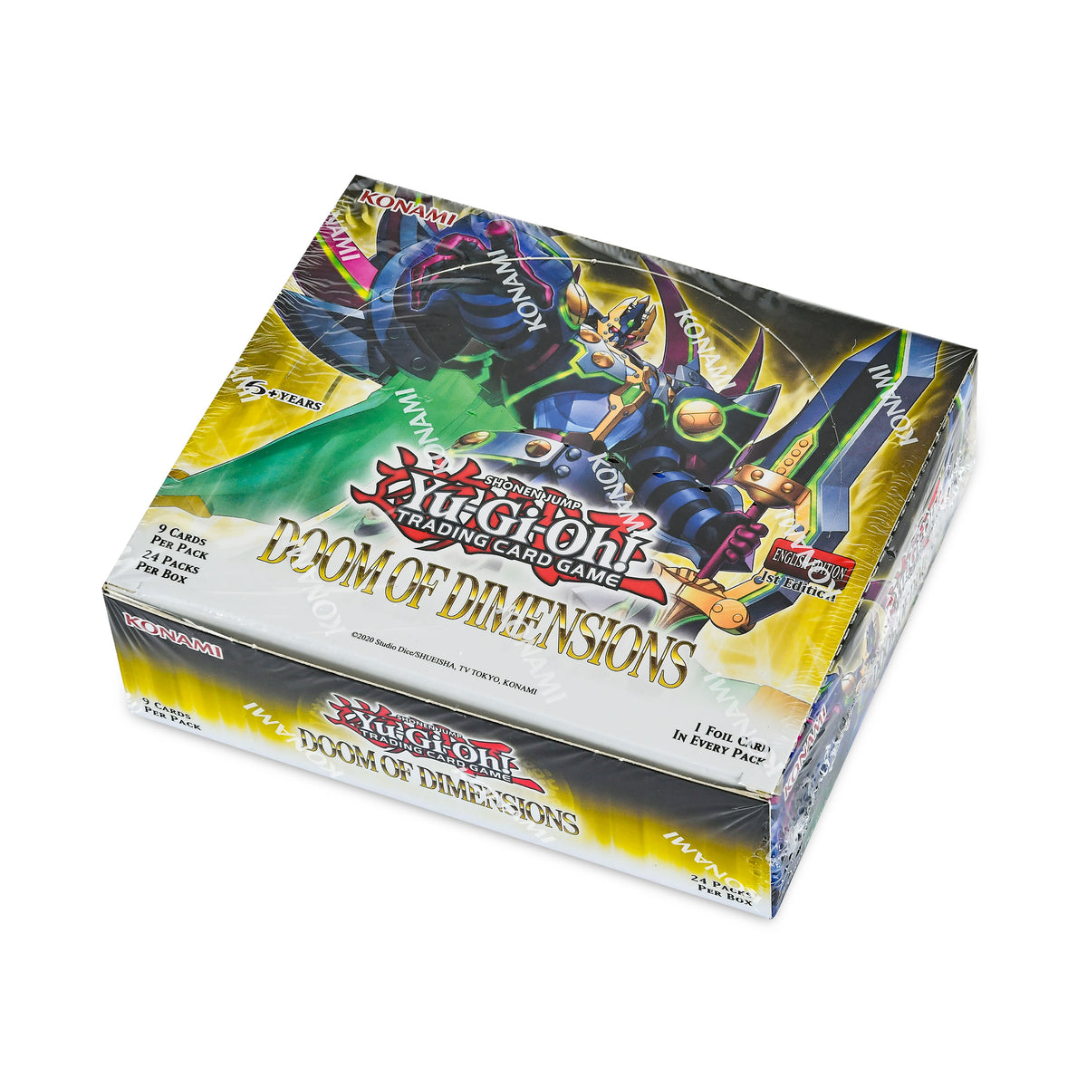 Produktbild Yu-Gi-Oh! - Doom of Dimensions Sammelkarten Booster Display englische Version