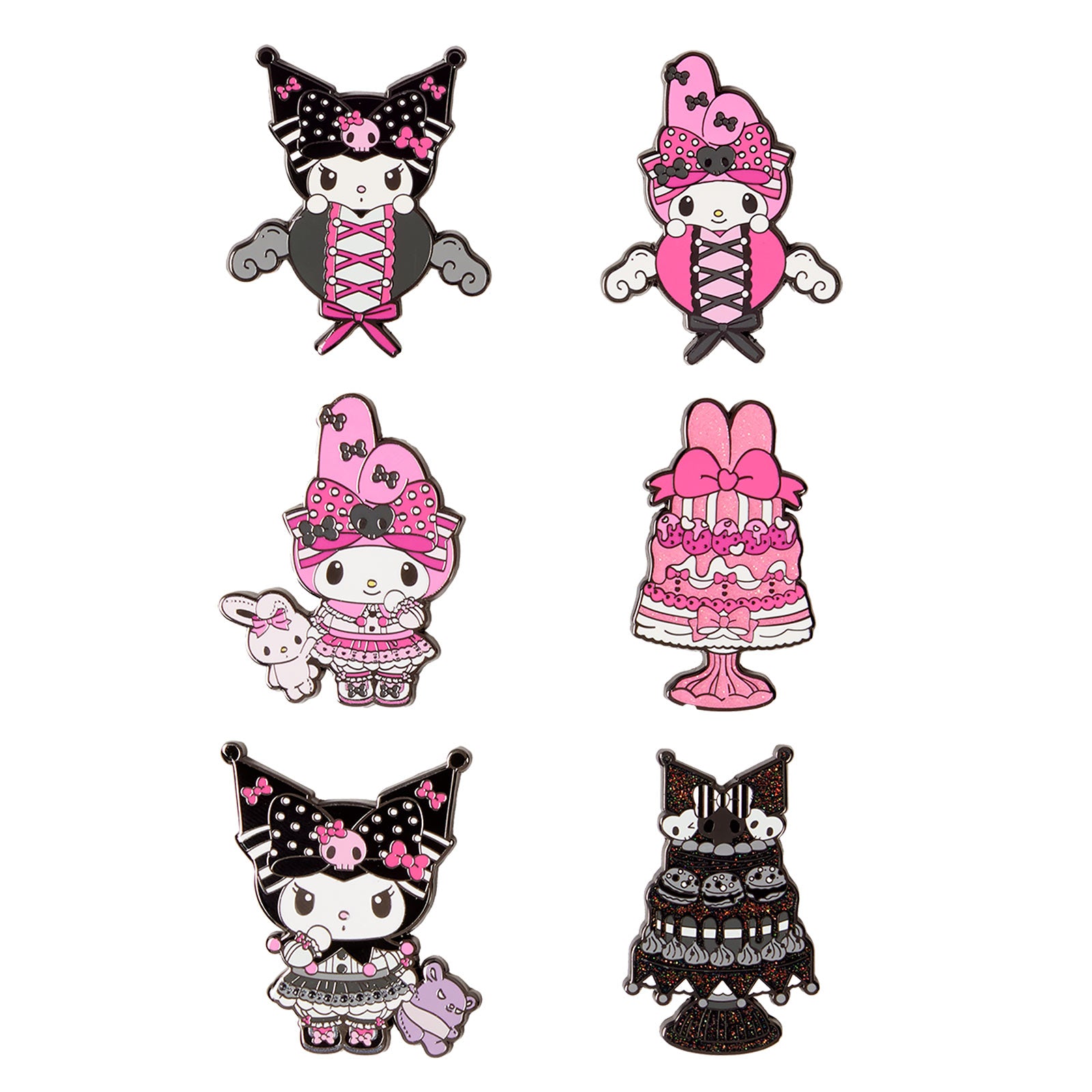 Produktbild Sanrio - My Melody und Kuromi Mystery Funko Pop Pin