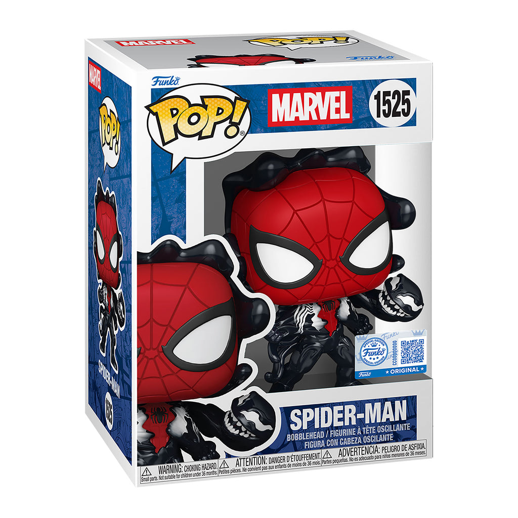 Produktbild Spider-Man - Symbiote Funko Pop Wackelkopf-Figur