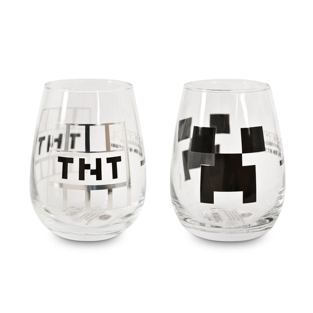Produktbild Minecraft - Creeper und TNT Gläser 2er Set