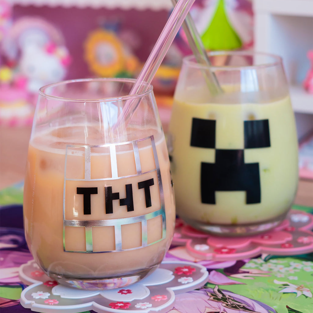 Produktbild Minecraft - Creeper und TNT Gläser 2er Set