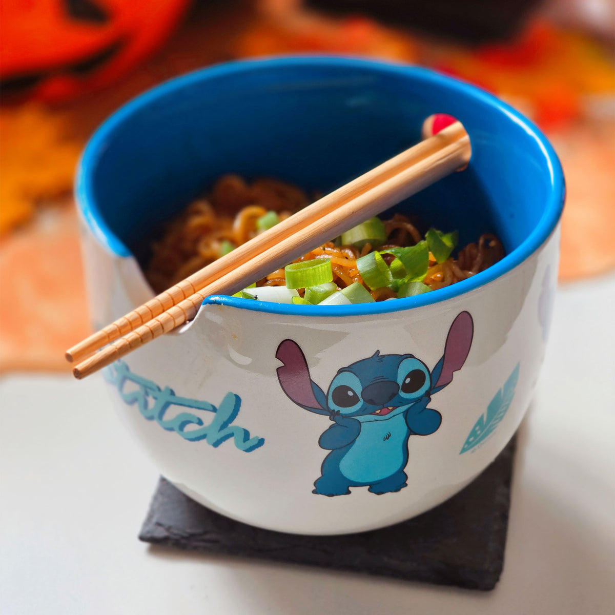 Produktbild Stitch Aloha Ramen Schale mit Ess-Stäbchen - Lilo & Stitch