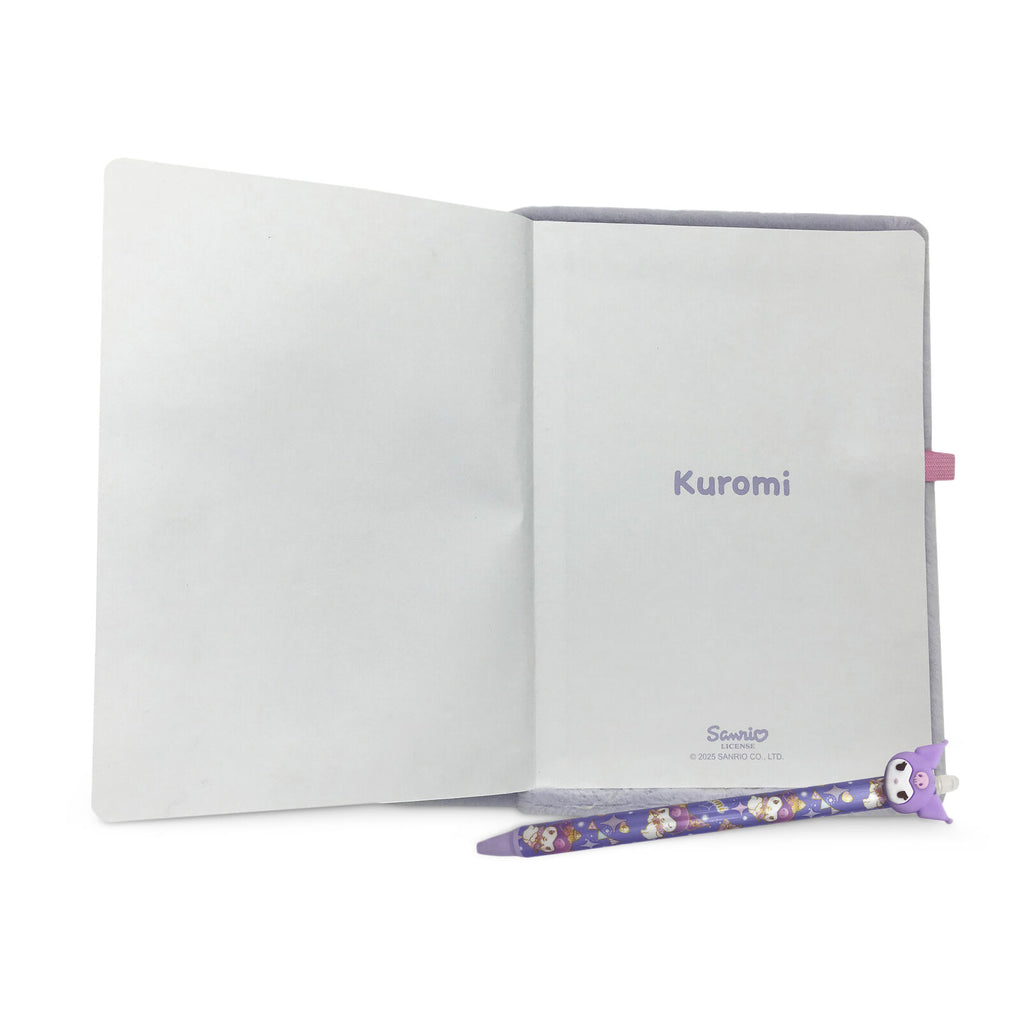 Product image Hello Kitty and Friends - Kuromi Plush Notebook with Ballpoint Pen