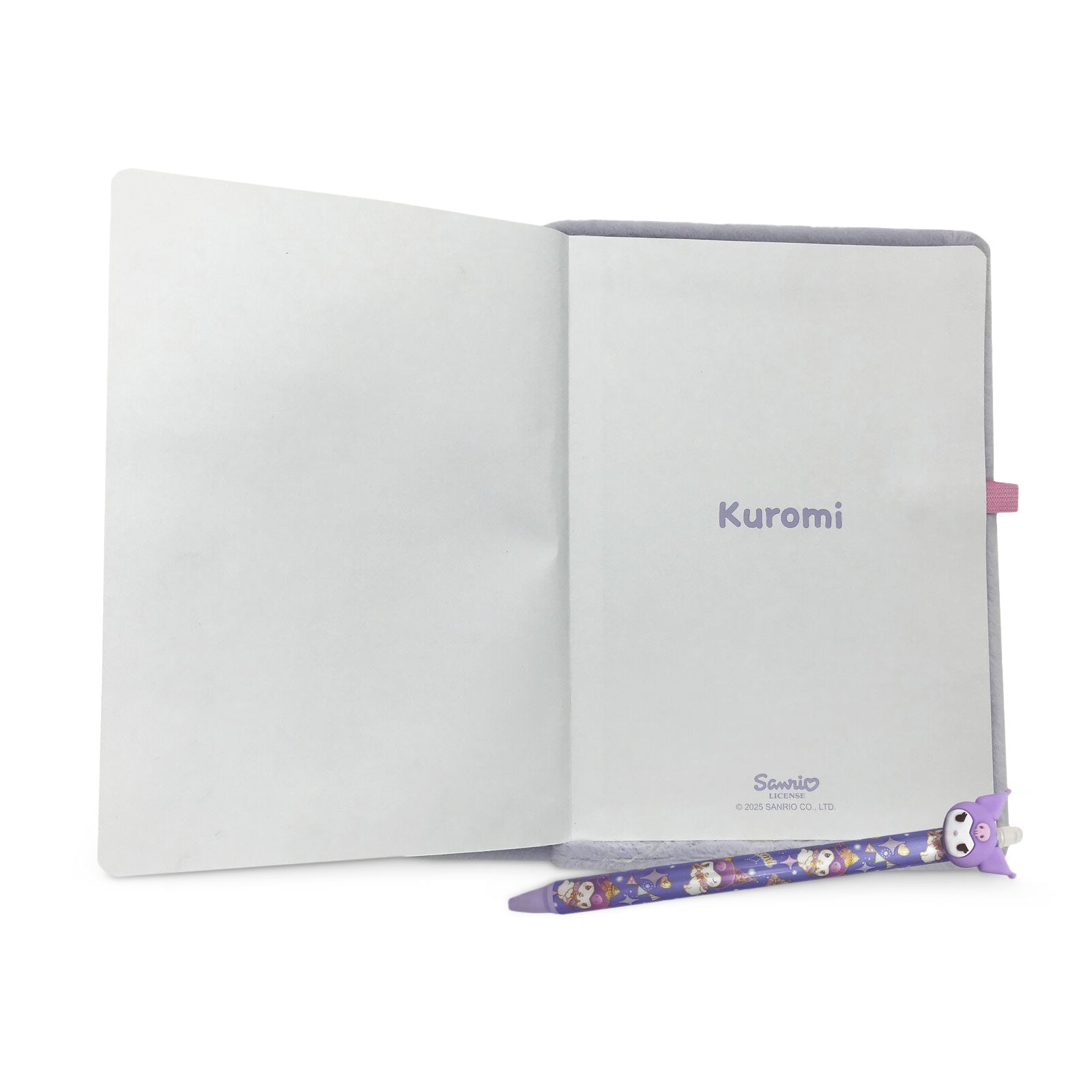 Product image Hello Kitty and Friends - Kuromi Plush Notebook with Ballpoint Pen
