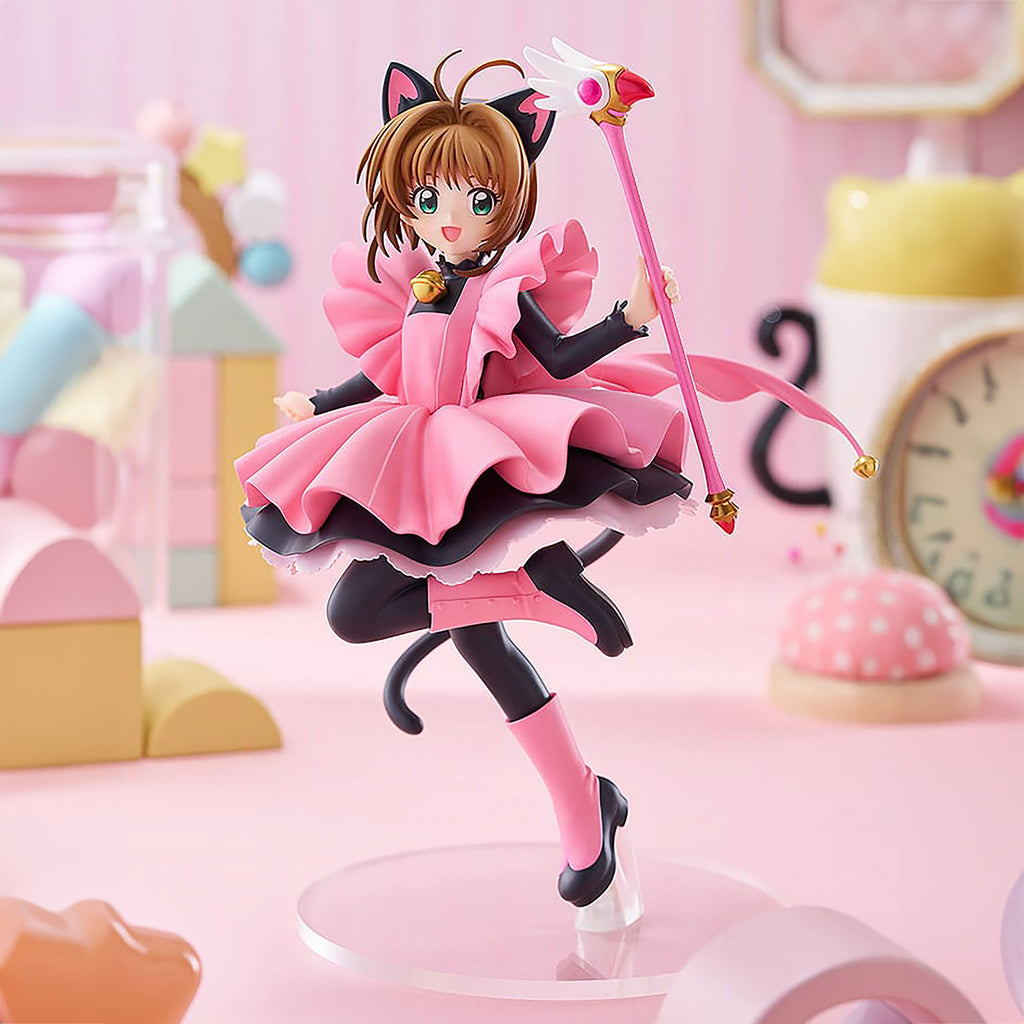 Produktbild Card Captor Sakura - Kinomoto Sakura Figur Black Cat Costume Version L Size