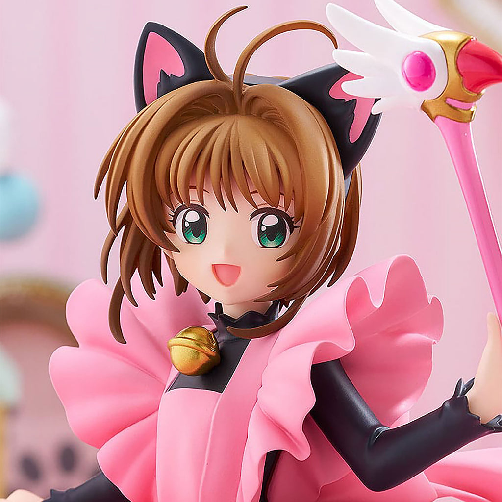 Produktbild Card Captor Sakura - Kinomoto Sakura Figur Black Cat Costume Version L Size