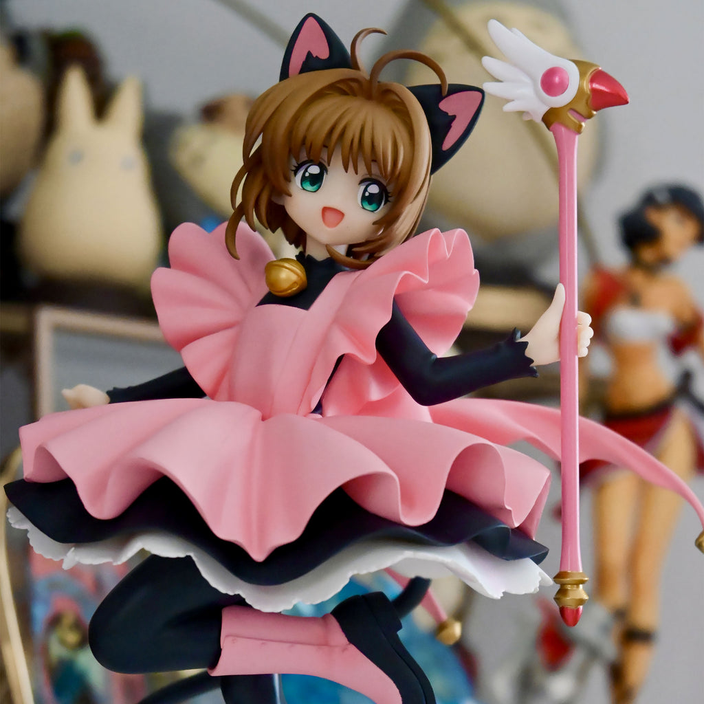Produktbild Card Captor Sakura - Kinomoto Sakura Figur Black Cat Costume Version L Size