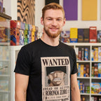 Produktbild One Piece - Roronoa Zoro Wanted T-Shirt schwarz