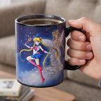 Produktbild Sailor Moon - Sailor & Chibi Thermoeffekt Tasse
