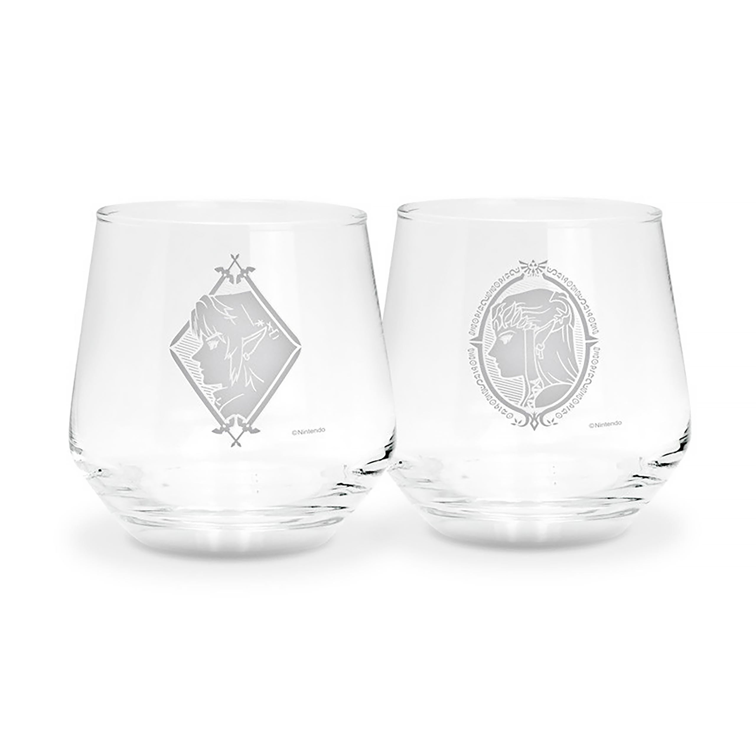 Produktbild Zelda - Link & Zelda Gläser 2er Set