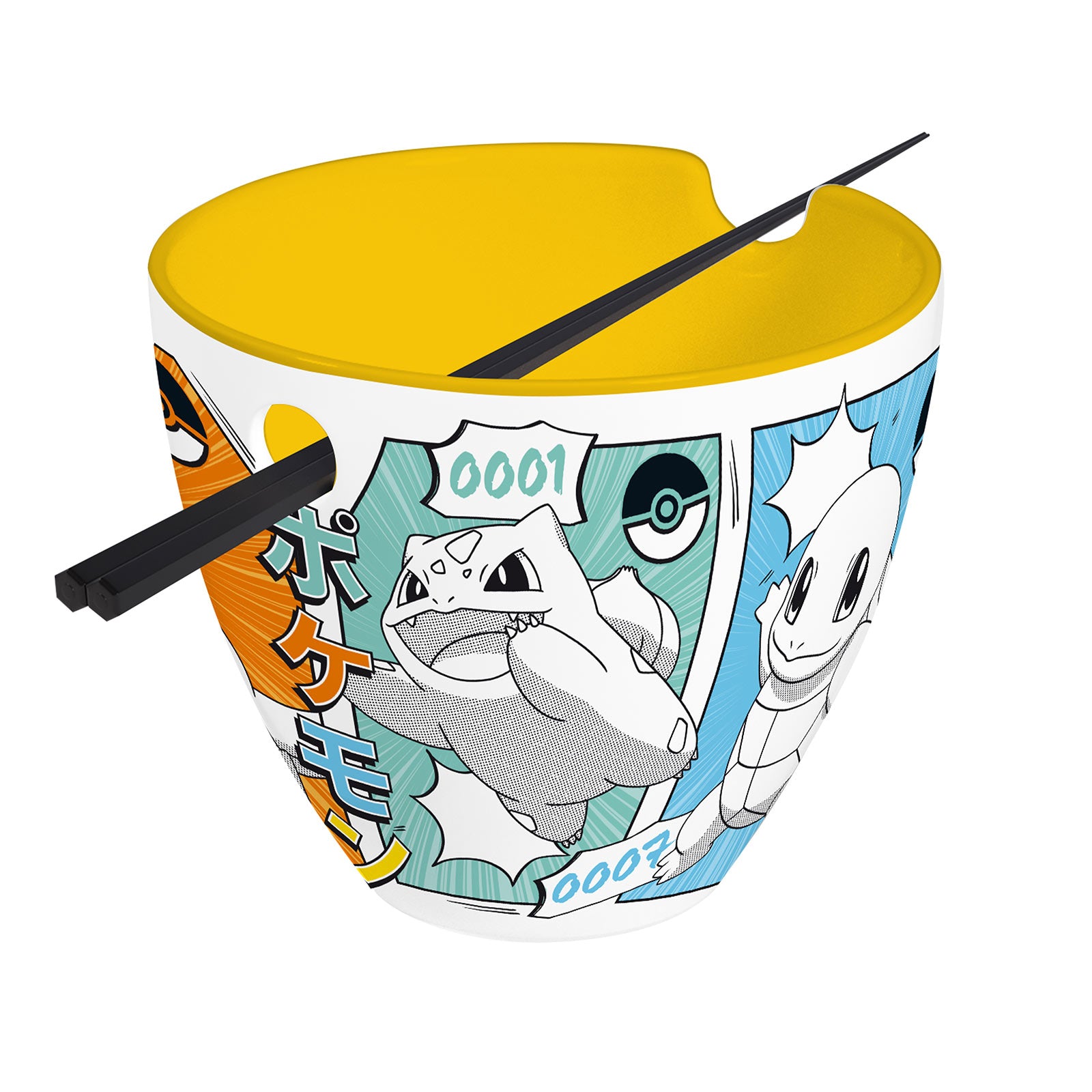 Produktbild Pokemon - Starters Ramen Schale mit Ess-Stäbchen