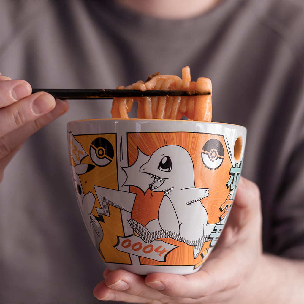 Produktbild Pokemon - Starters Ramen Schale mit Ess-Stäbchen