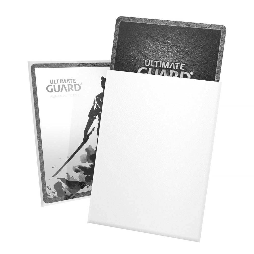 Produktbild Katana Kartenhüllen weiß 100er Set Ultimate Guard für TCG Standardgröße