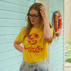 Produktbild Stranger Things - Surfer Boy Pizza T-Shirt gelb