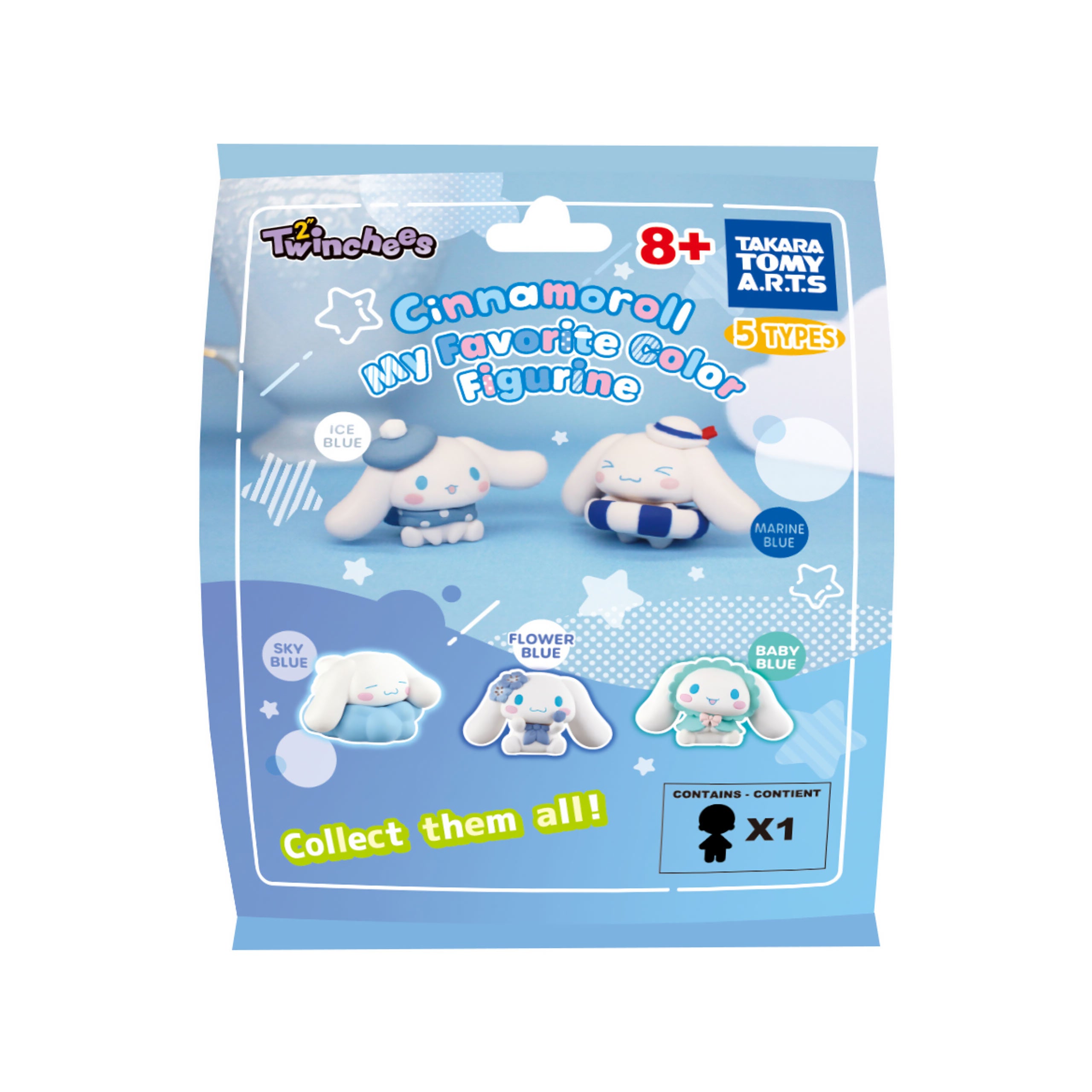 Produktbild Sanrio - Cinamoroll My Favourite Colour Mystery Twinchees Figur
