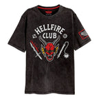 Produktbild Stranger Things - Hellfire Club T-Shirt grau