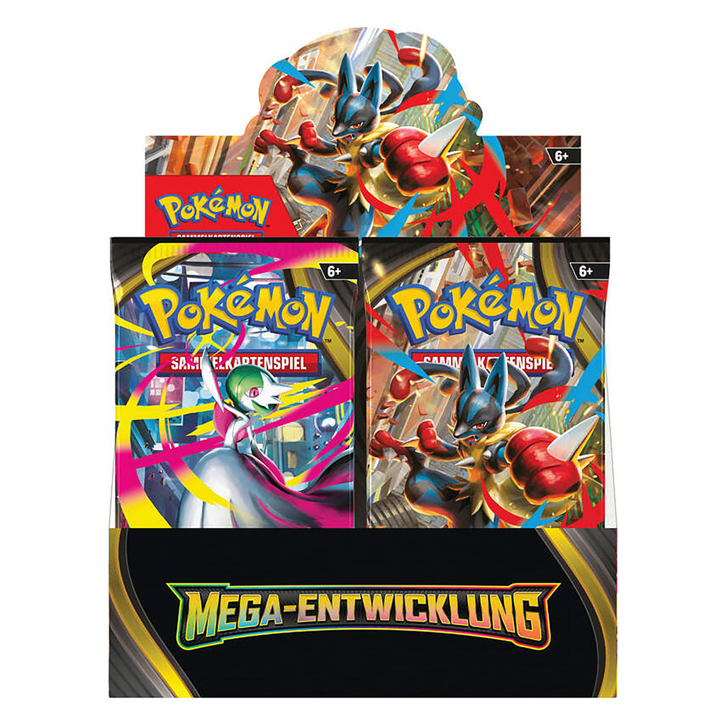 Produktbild Pokemon - Mega-Entwicklung Sammelkarten Booster Display