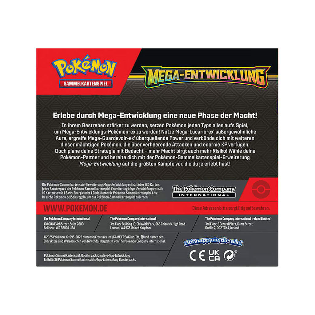 Produktbild Pokemon - Mega-Entwicklung Sammelkarten Booster Display