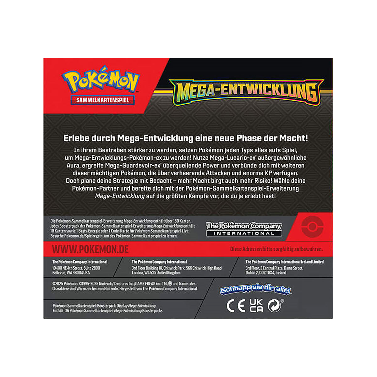 Produktbild Pokemon - Mega-Entwicklung Sammelkarten Booster Display