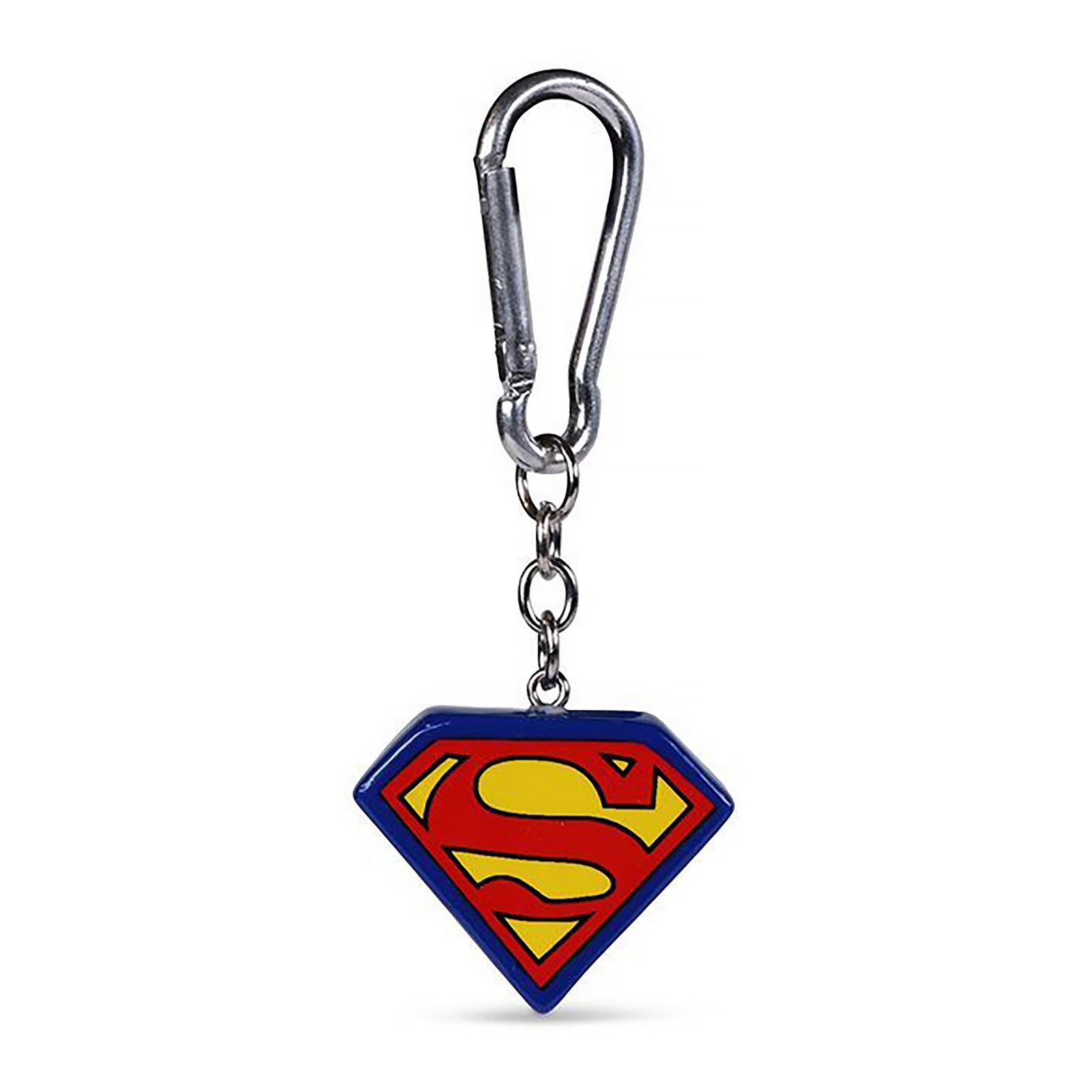 Produktbild Superman - Logo Schlüsselanhänger mit Karabiner