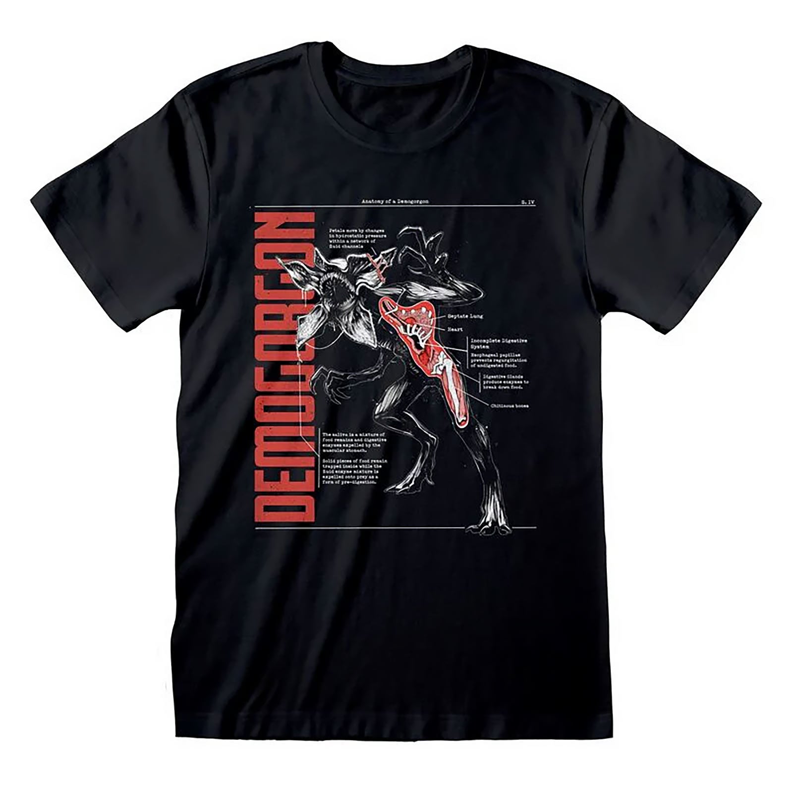 Produktbild Stranger Things - Anatomy of a Demogorgon T-Shirt