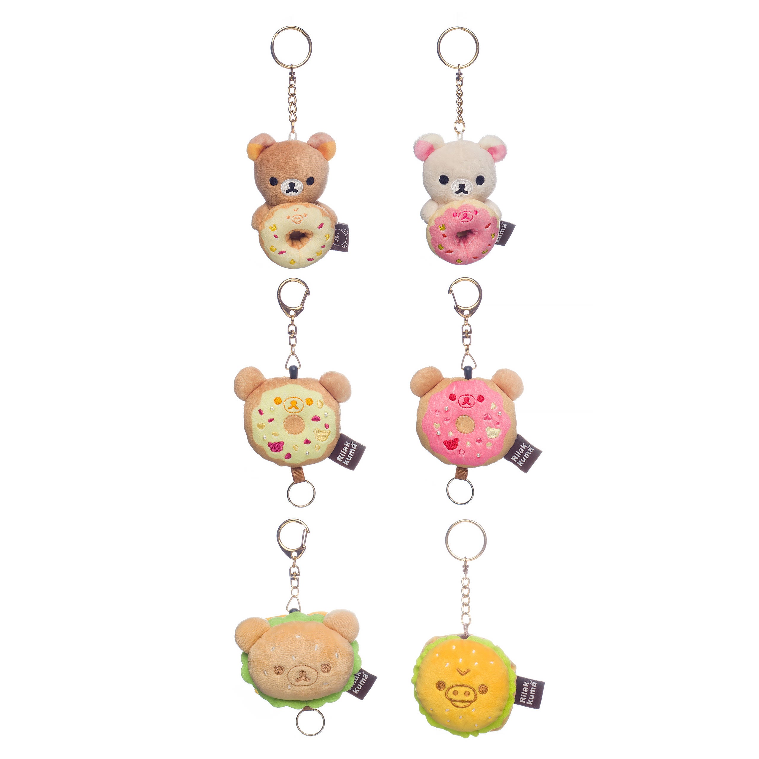 Produktbild Rilakkuma - Deli Mystery Plüsch Schlüsselanhänger Display E1089778