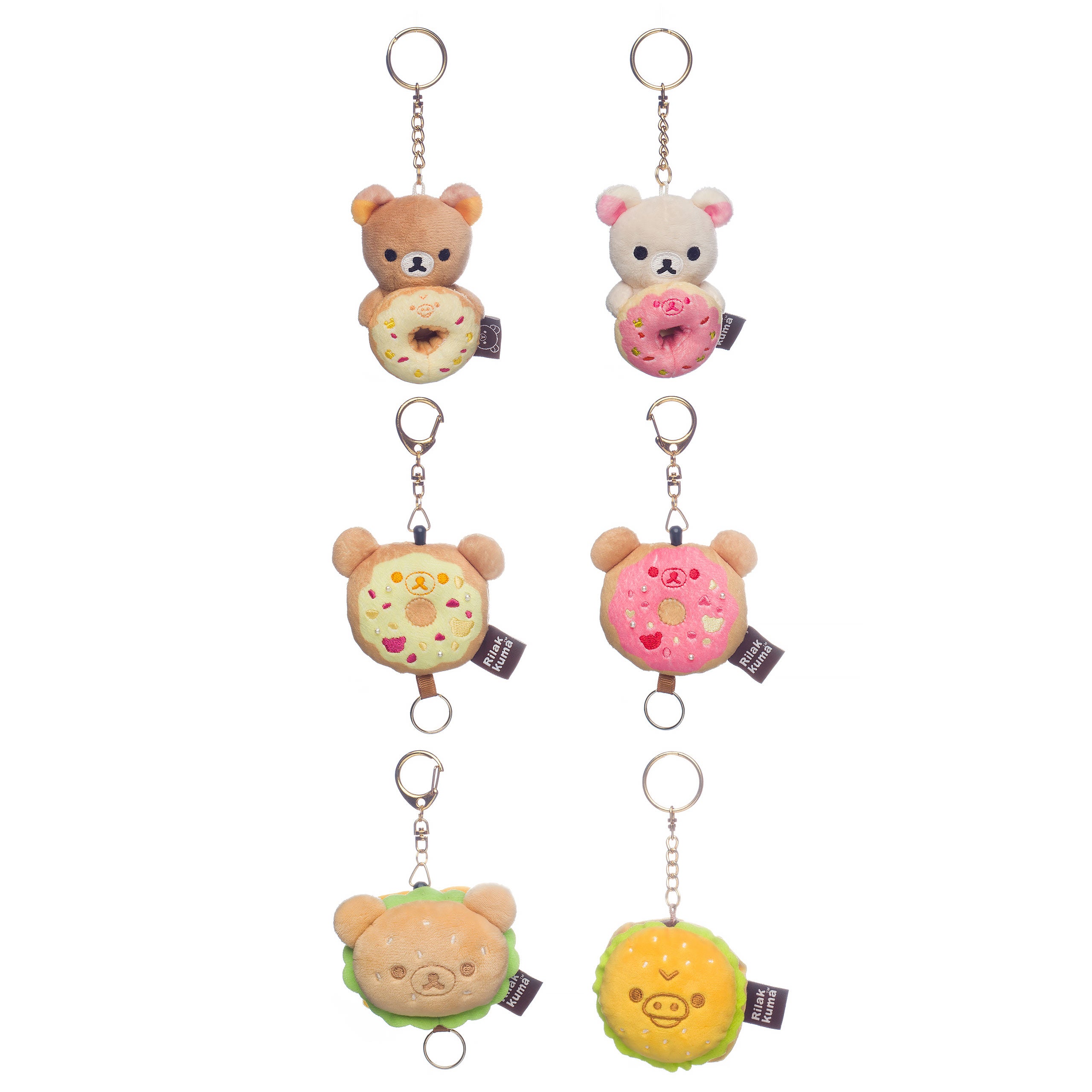 Produktbild Rilakkuma - Deli Mystery Plüsch Schlüsselanhänger