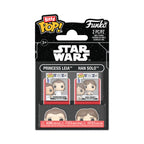Produktbild Star Wars - Leia und Han Solo Empire Stikes Back Funko Bitty Pop 2er Figuren Set