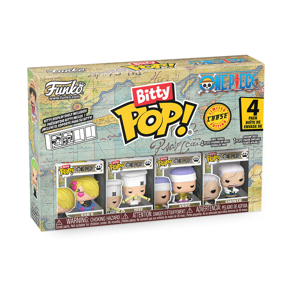 Produktbild One Piece - Funko Bitty Pop 4er Figuren Set Serie 3
