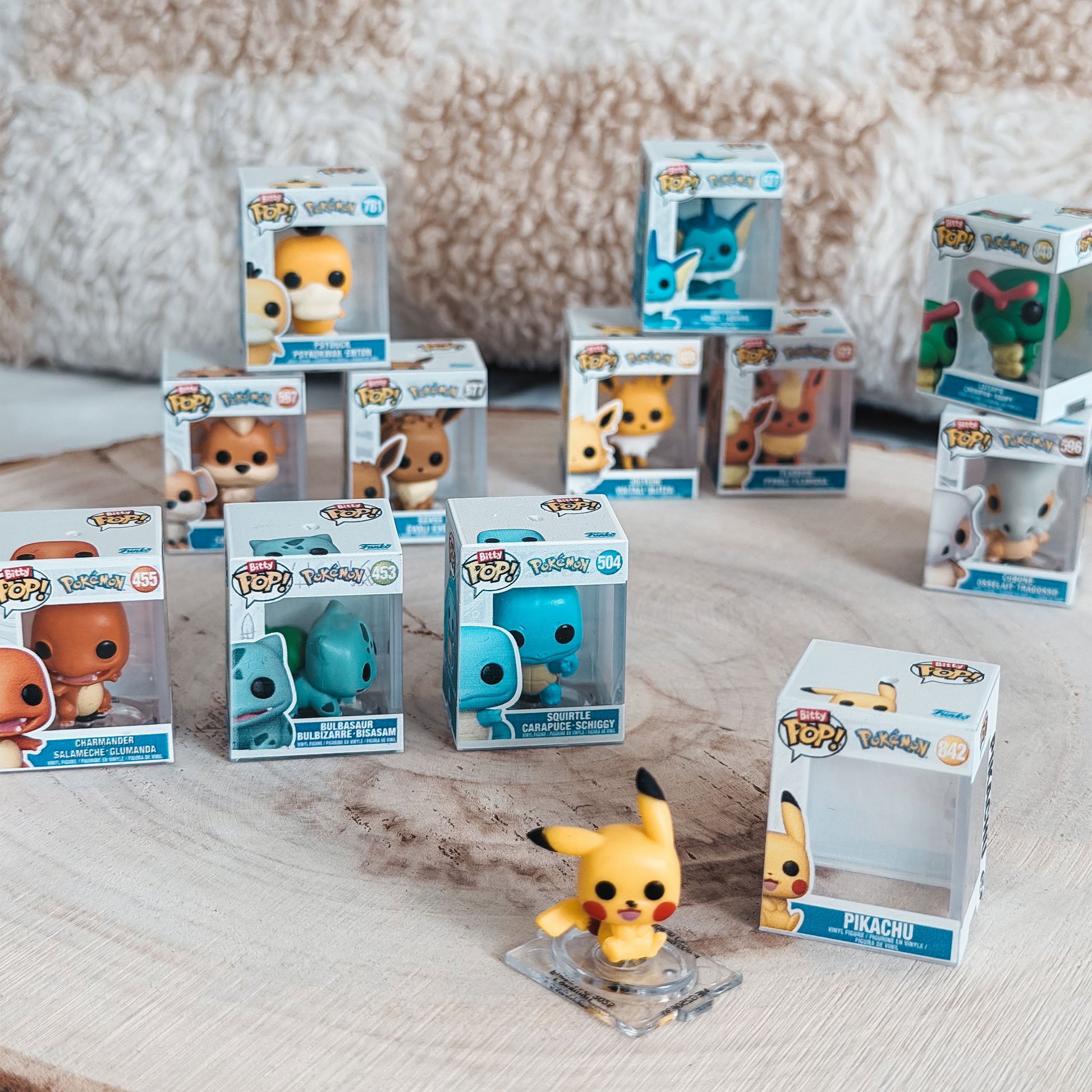 Produktbild Pokemon - Pikachu and Friends Funko Bitty Pop 12er Figuren Set
