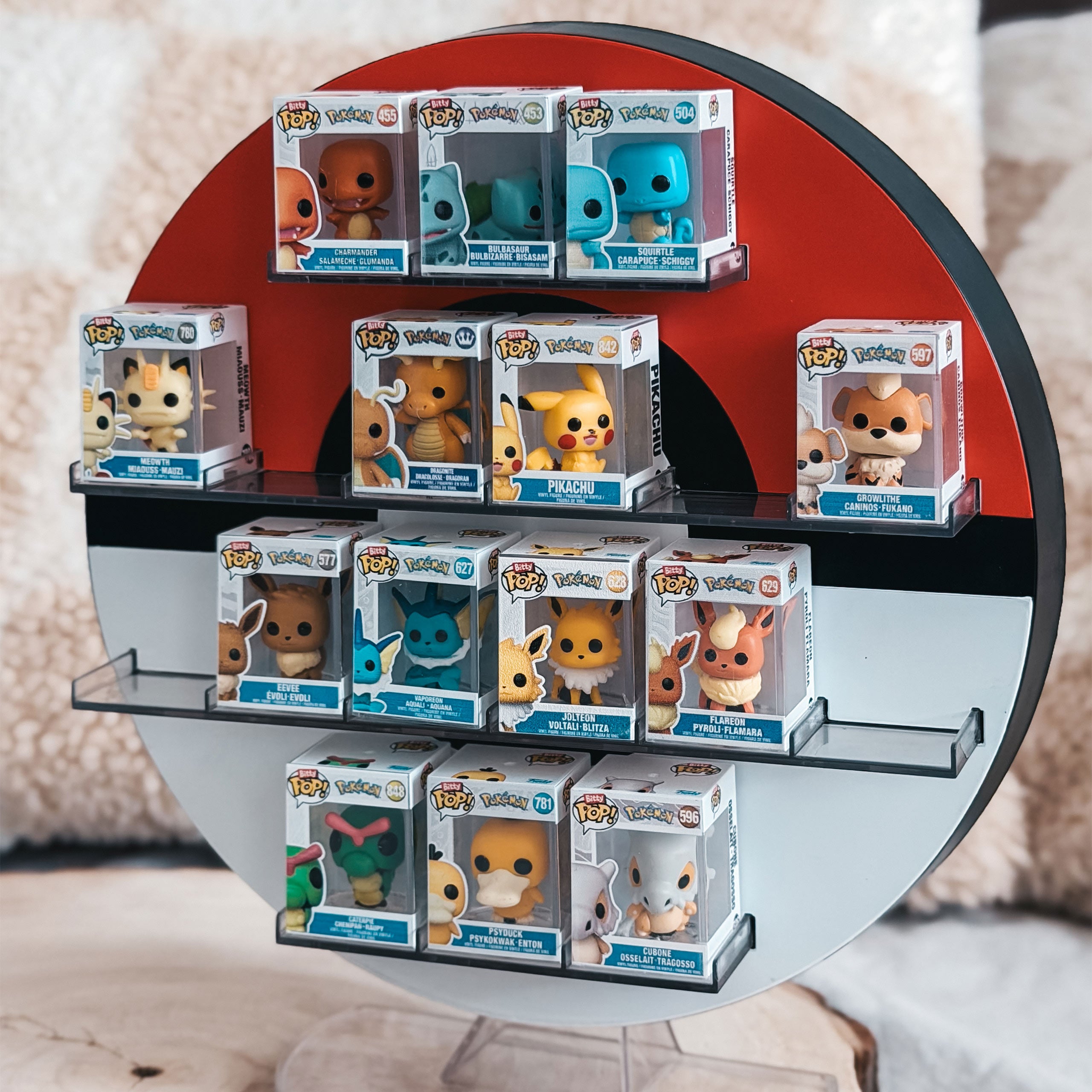 Produktbild Pokemon - Pikachu and Friends Funko Bitty Pop 12er Figuren Set