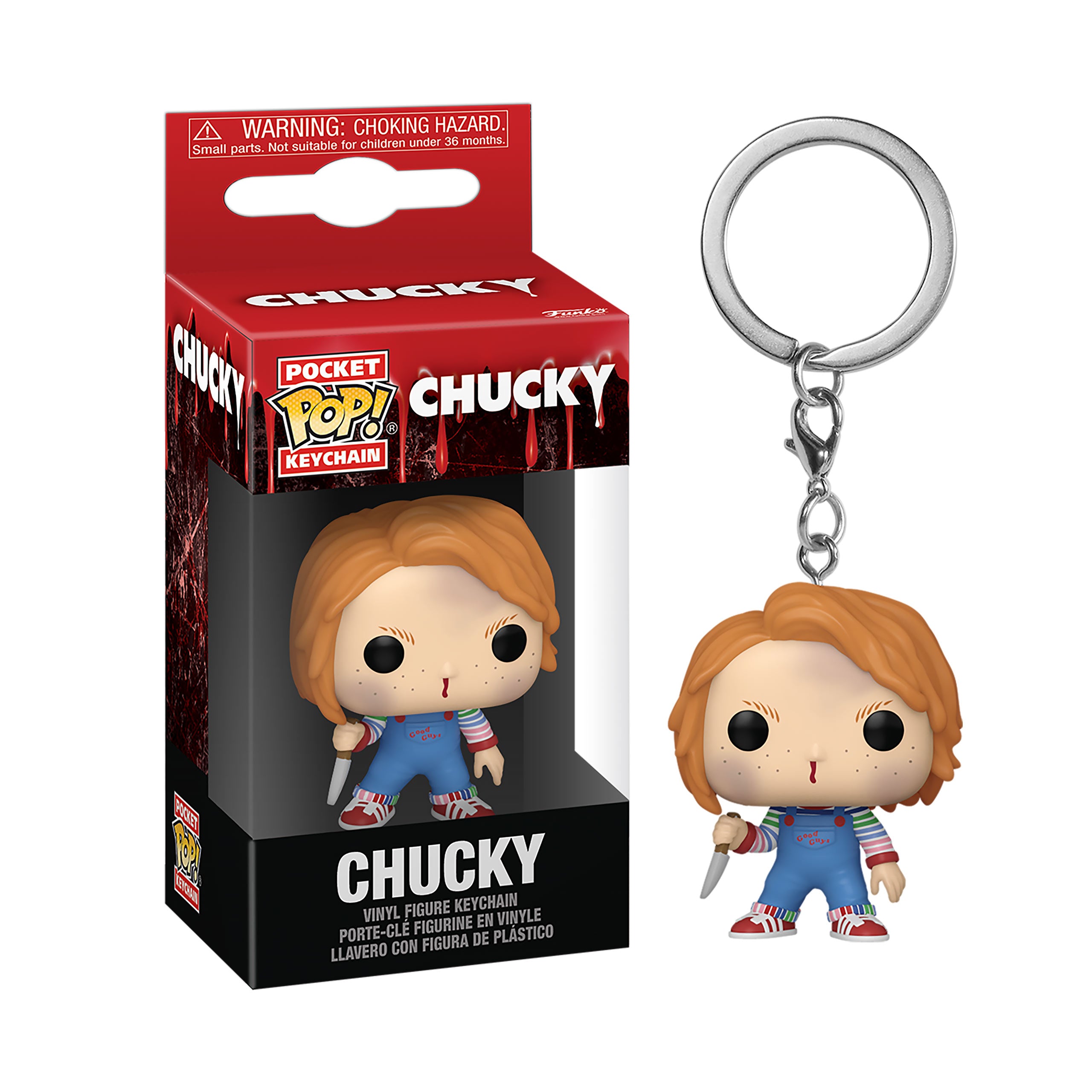 Product image Chucky - Scarred Chucky Funko Pop Keychain